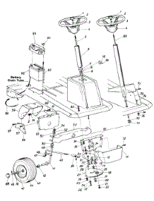 Riding parts for Mtd Lawn Tractor 13518-8 / 1988 from AppliancePartsPros.com
