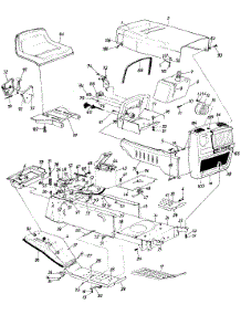 Lawn parts for Mtd Lawn Tractor 13565-8 / 1988 from AppliancePartsPros.com