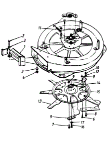 Mulching Kit parts for Mtd Lawn Tractor 135B560B000 / 1995 from AppliancePartsPros.com