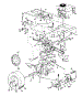 Frame Lower / Drive / Pedal Assembly / Wheels, Rear