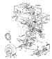 Frame Lower / Drive / Pedal Assembly / Wheels, Rear