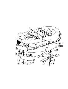 Mulching Kits parts for Mtd Lawn Tractor 135O660G302 / 1995 from AppliancePartsPros.com