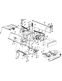 Deck Lift & Hanger Assembly parts for Mtd Lawn Tractor 135O695G000 / 1995 from AppliancePartsPros.com