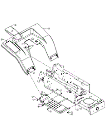 Fender & Running Board parts for Mtd Lawn Tractor 135O765N013 / 1995 from AppliancePartsPros.com