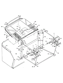 Grass Bag Assembly parts for Mtd Lawn Tractor 135O765N013 / 1995 from AppliancePartsPros.com
