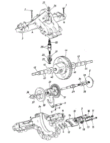 Single Speed Trasnaxle - L.H. parts for Mtd Lawn Tractor 135O765N013 / 1995 from AppliancePartsPros.com