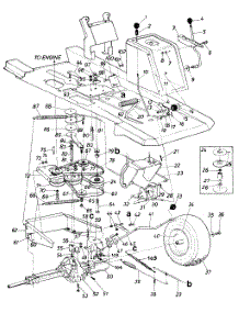 Parts parts for Mtd Lawn Tractor 136-516-000 / 1986 from AppliancePartsPros.com