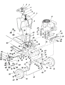 Parts parts for Mtd Lawn Tractor 136-528-000 / 1986 from AppliancePartsPros.com