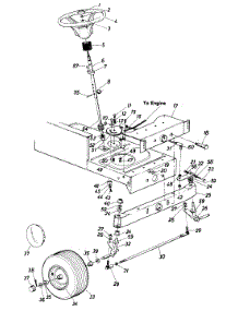 Parts parts for Mtd Lawn Tractor 136-652-000 / 1986 from AppliancePartsPros.com
