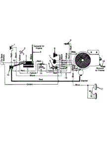 Electrical With Headlights parts for Mtd Lawn Tractor 136-689-000 / 1986 from AppliancePartsPros.com