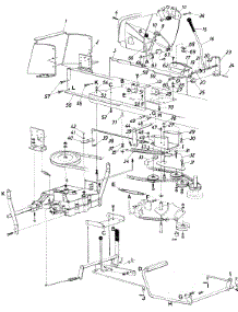 Parts parts for Mtd Lawn Tractor 136-737-000 / 1986 from AppliancePartsPros.com