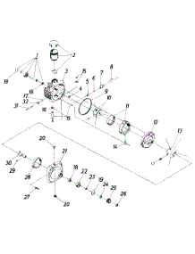 Hydrostatic Transmission parts for Mtd Lawn Tractor 136-782-000 / 1986 from AppliancePartsPros.com