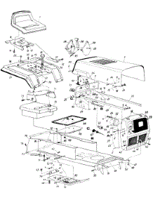 Parts parts for Mtd Lawn Tractor 136-782-000 / 1986 from AppliancePartsPros.com