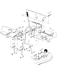 Lawn parts for Mtd Lawn Tractor 13611S / 1985 from AppliancePartsPros.com
