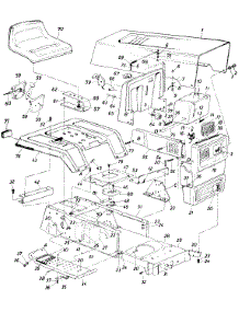 Lawn parts for Mtd Lawn Tractor 13618S / 1985 from AppliancePartsPros.com
