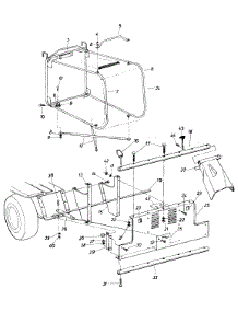 Lawn parts for Mtd Lawn Tractor 13619S / 1985 from AppliancePartsPros.com