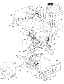 Lawn parts for Mtd Lawn Tractor 13637-8 / 1988 from AppliancePartsPros.com