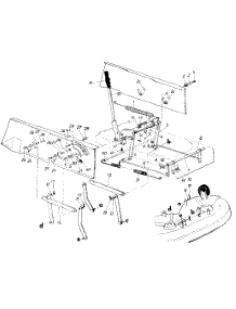 Lawn parts for Mtd Lawn Tractor 13637-8 / 1988 from AppliancePartsPros.com