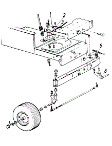 Steering parts for Mtd Lawn Tractor 13648C / 1986 from AppliancePartsPros.com