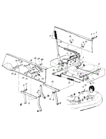 Lawn parts for Mtd Lawn Tractor 13655-7 / 1987 from AppliancePartsPros.com