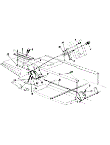 Lawn parts for Mtd Lawn Tractor 13655-9 / 1989 from AppliancePartsPros.com