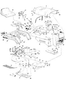 Lawn parts for Mtd Lawn Tractor 13665-7 / 1988 from AppliancePartsPros.com