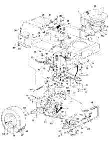 Lawn parts for Mtd Lawn Tractor 13665-7 / 1988 from AppliancePartsPros.com