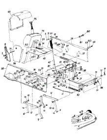 Lawn parts for Mtd Lawn Tractor 13665-8 / 1988 from AppliancePartsPros.com