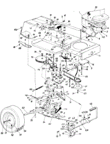 Lawn parts for Mtd Lawn Tractor 13675-7 / 1987 from AppliancePartsPros.com
