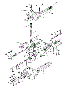 Transaxle Assembly parts for Mtd Lawn Tractor 136H451F062 / 1996 from AppliancePartsPros.com