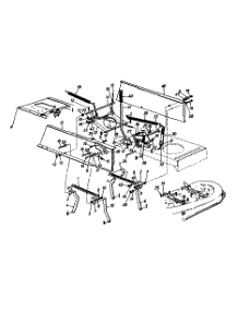 Deck Lift & Hanger parts for Mtd Lawn Tractor 136Q695G118 / 1996 from AppliancePartsPros.com