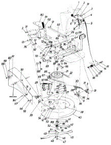 Parts parts for Mtd Lawn Tractor 137-529-000 / 1987 from AppliancePartsPros.com