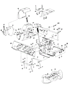 Parts parts for Mtd Lawn Tractor 137-580-000 / 1987 from AppliancePartsPros.com