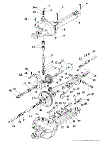 Single Speed Transaxle Right Hand parts for Mtd Lawn Tractor 137-667-000 / 1987 from AppliancePartsPros.com