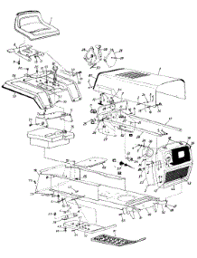 Parts parts for Mtd Lawn Tractor 137-776-000 / 1987 from AppliancePartsPros.com