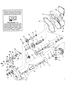 Transaxle parts for Mtd Lawn Tractor 137-776-000 / 1987 from AppliancePartsPros.com