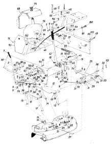 Lawn parts for Mtd Lawn Tractor 13705C / 1986 from AppliancePartsPros.com