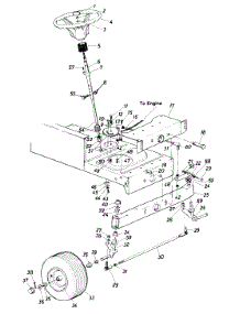 Lawn parts for Mtd Lawn Tractor 13705C / 1986 from AppliancePartsPros.com