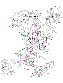 Lawn parts for Mtd Lawn Tractor 13705C / 1986 from AppliancePartsPros.com