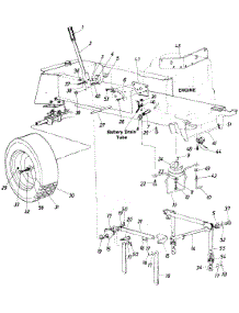 Lawn parts for Mtd Lawn Tractor 13735-7 / 1987 from AppliancePartsPros.com