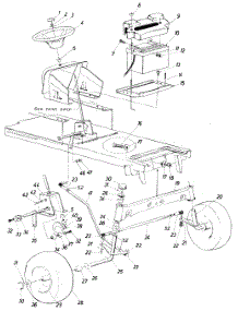 Lawn parts for Mtd Lawn Tractor 13735-7 / 1987 from AppliancePartsPros.com