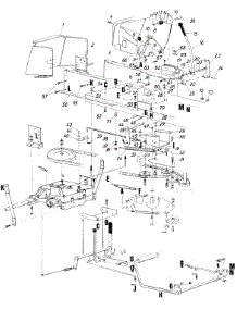 Lawn parts for Mtd Lawn Tractor 13735-8 / 1988 from AppliancePartsPros.com