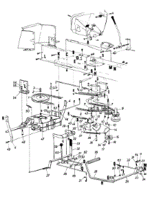 Lawn parts for Mtd Lawn Tractor 13735-9 / 1989 from AppliancePartsPros.com