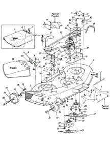 Lawn parts for Mtd Lawn Tractor 13735-9 / 1989 from AppliancePartsPros.com