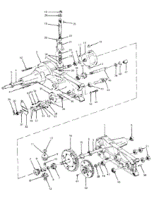 Transaxle parts for Mtd Lawn Tractor 13765-9 / 1989 from AppliancePartsPros.com
