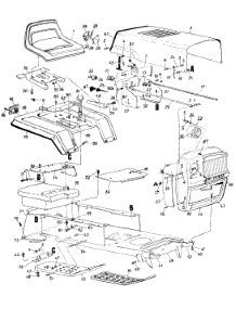 Lawn parts for Mtd Lawn Tractor 13785-7 / 1987 from AppliancePartsPros.com