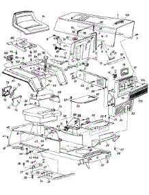 Lawn parts for Mtd Lawn Tractor 13785C / 1986 from AppliancePartsPros.com