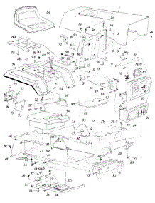 Lawn parts for Mtd Lawn Tractor 13785S / 1985 from AppliancePartsPros.com