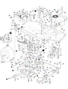 Parts parts for Mtd Lawn Tractor 138-338-000 / 1988 from AppliancePartsPros.com