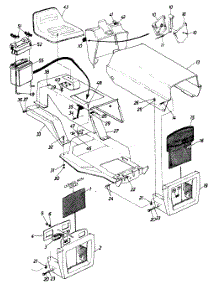 Parts parts for Mtd Lawn Tractor 138-529-000 / 1988 from AppliancePartsPros.com
